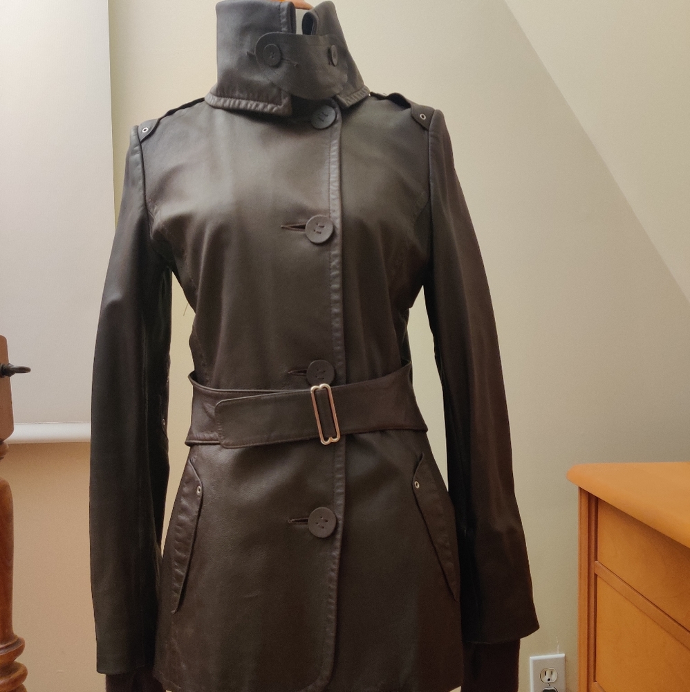 Rudsak leather jacket, XS